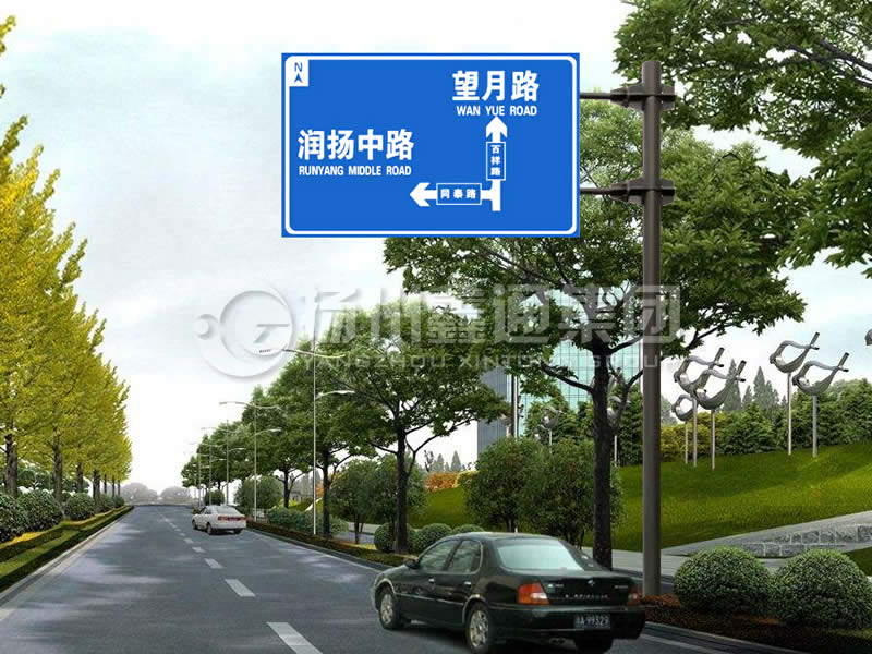 BZG-002，交通標(biāo)志桿，F(xiàn)型交通標(biāo)志桿