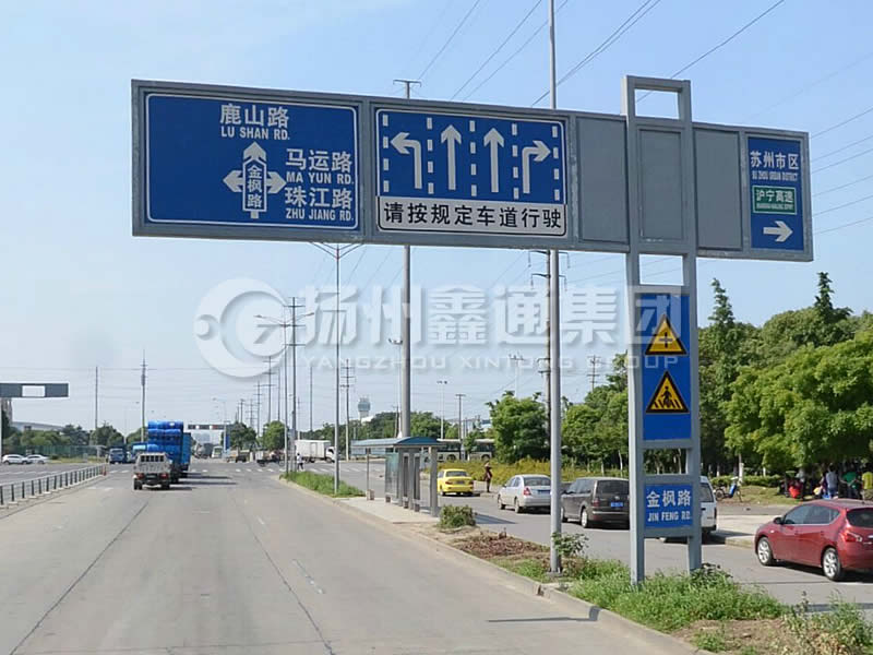 BZG-012，交通標(biāo)志桿，框架交通標(biāo)志桿