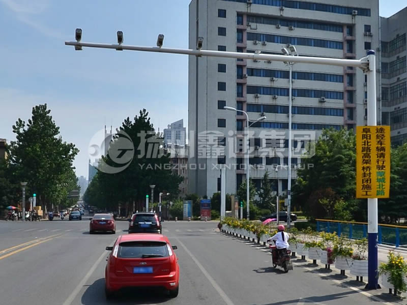 DJG-009，電子警察桿，圓錐電警桿