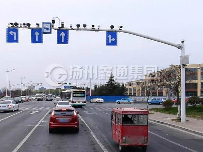 DJG-011，電子警察桿，闖紅燈抓拍桿