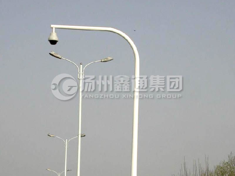 DJG-014，電子警察桿，彎臂球機桿