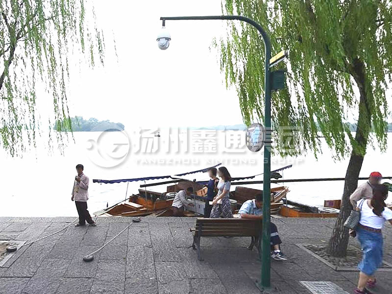 DJG-021，電子警察桿，自彎球機桿