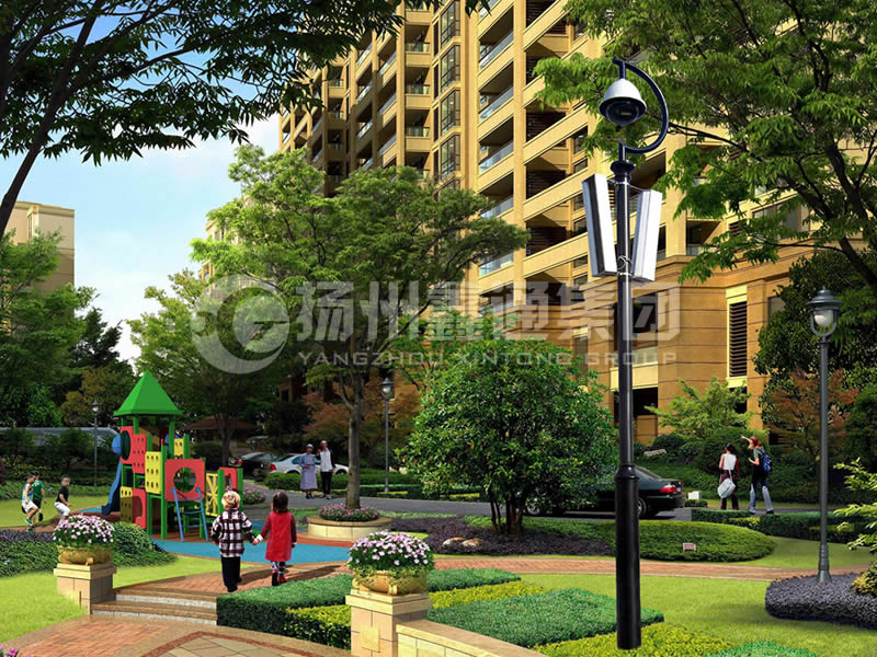 DJG-027，電子警察桿，小區(qū)監(jiān)控桿