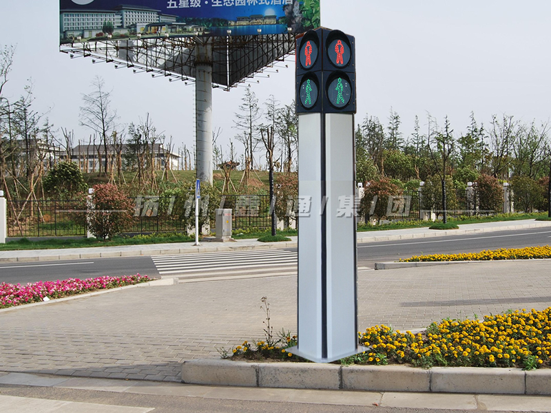 YTH302-7L-RX，一體化雙面人行燈